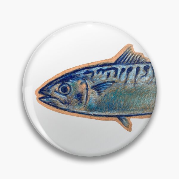 Item preview, Mackerel fish drawing designed and sold by Sushi.Cat.