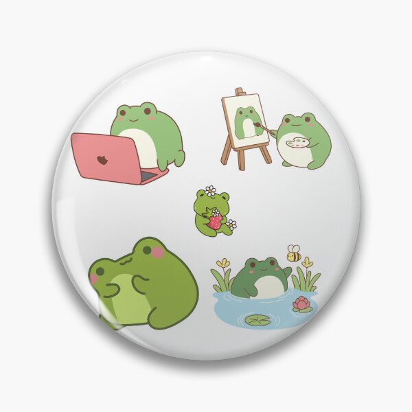 Item preview,  cute frog pack Magnet designed and sold by ELK20.