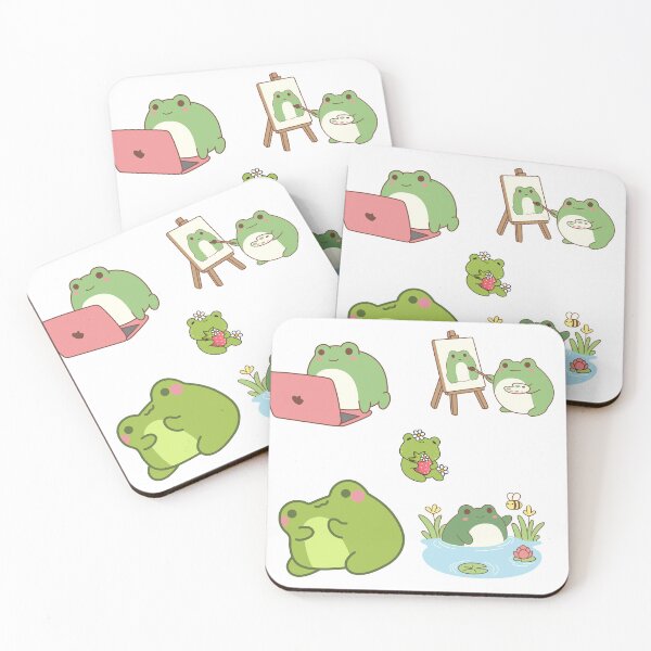 Item preview,  cute frog pack Magnet designed and sold by ELK20.