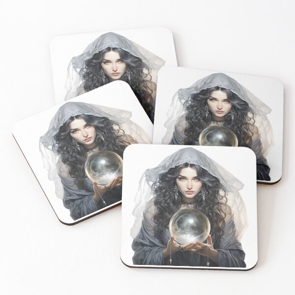 Item preview, Dark Fortune Teller With Crystal Ball designed and sold by Poison-Potion.
