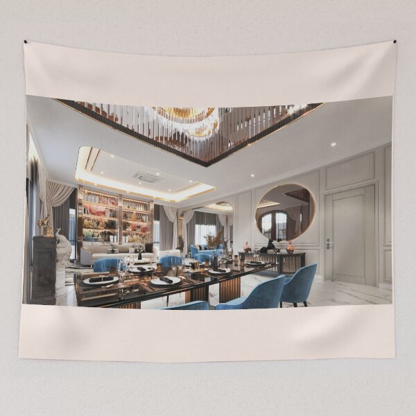 Item preview, The Anatta: Royal Azure Dining Hall designed and sold by AnattA-3D.