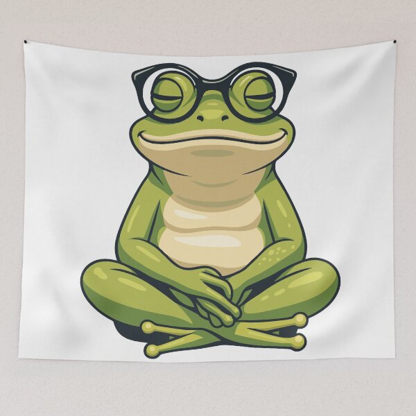 Item preview, Father frog with sunglasses designed and sold by ELK20.