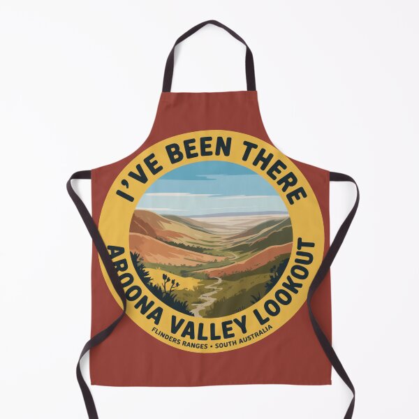 Item preview, I’ve Been There — Aroona Valley Lookout | Flinders Ranges SA Travel Sticker designed and sold by Random Designs.