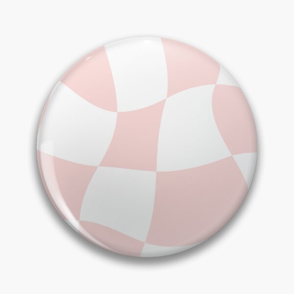Item preview, Pink Wavy Checkerboard Pattern – Soft Pastel Aesthetic Background Design designed and sold by VelvetPixelXo.