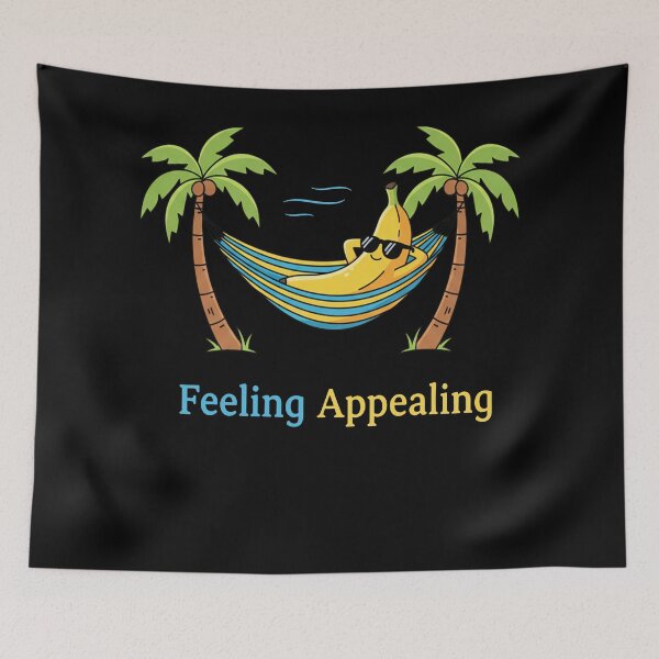Item preview, Feeling Appealing - Funny Banana Pun Vintage Fruit Design designed and sold by Axivra.