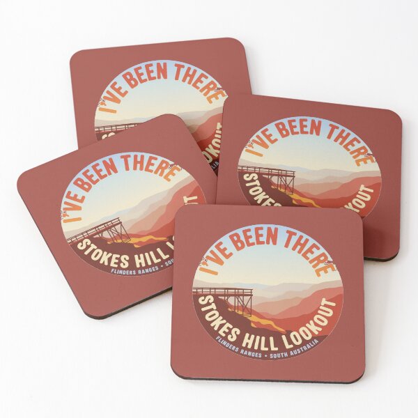 Item preview, I’ve Been There — Stokes Hill Lookout | Flinders Ranges SA Travel Sticker designed and sold by Random Designs.