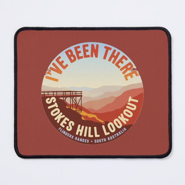 Item preview, I’ve Been There — Stokes Hill Lookout | Flinders Ranges SA Travel Sticker designed and sold by Random Designs.