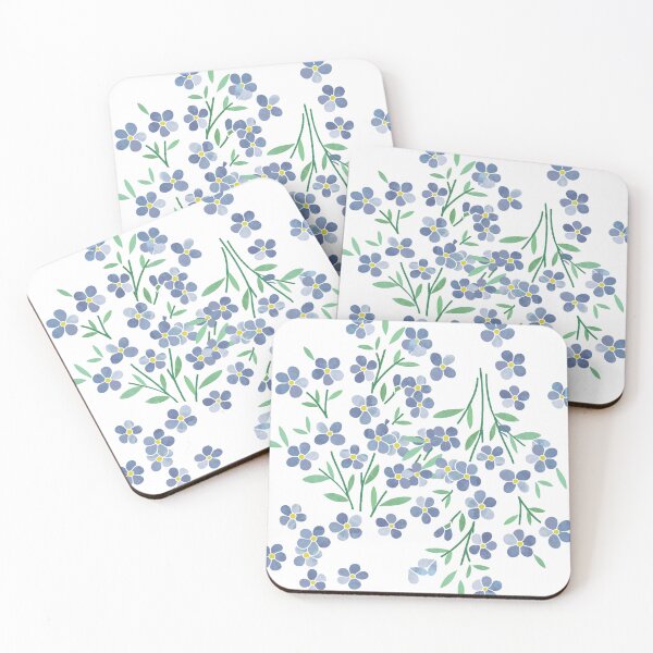 Item preview, Watercolor Forget me not Flowers designed and sold by Lillilia.