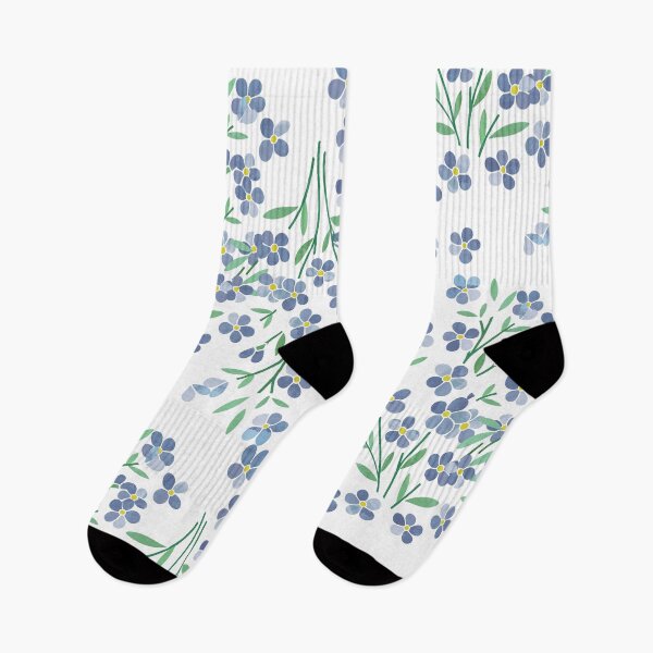 Item preview, Watercolor Forget me not Flowers designed and sold by Lillilia.