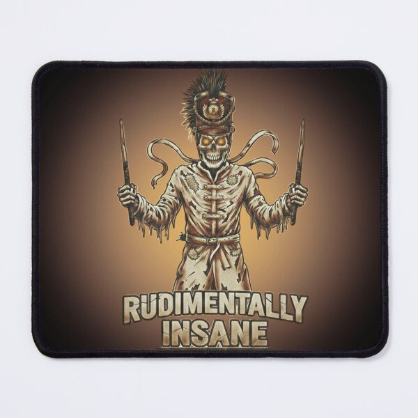 Item preview, Rudimentally Insane Skeleton Drummer designed and sold by Rhythm Thru Art .