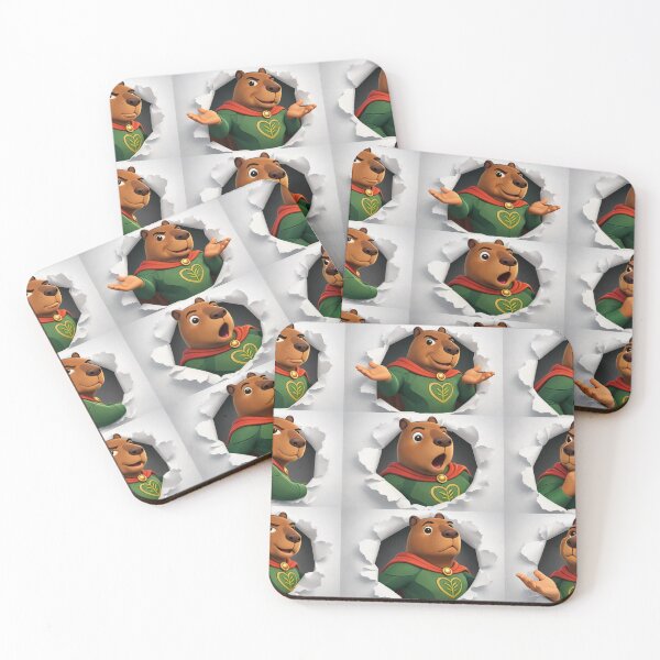 Item preview, The Noble Capybara – Guardian of Calm and Nature designed and sold by John-Rivav.