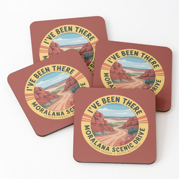 Item preview, I’ve Been There — Moralana Scenic Drive | Flinders Ranges SA Travel Sticker designed and sold by Random Designs.
