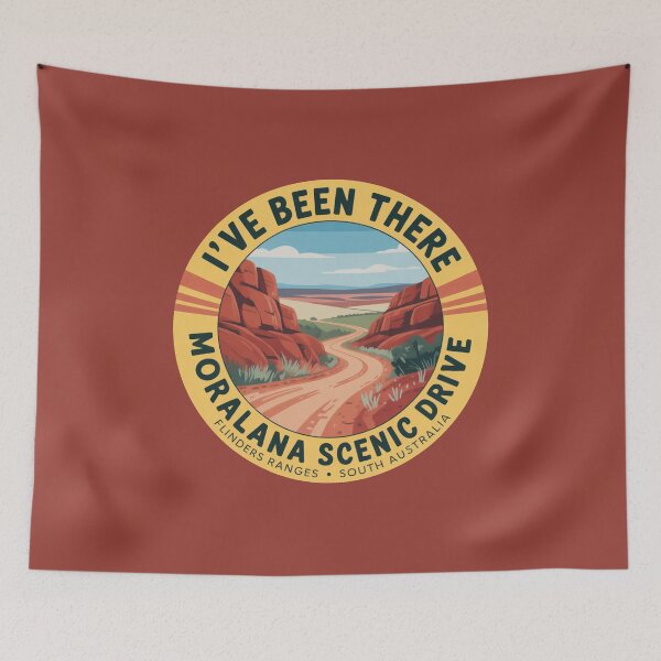 Item preview, I’ve Been There — Moralana Scenic Drive | Flinders Ranges SA Travel Sticker designed and sold by Random Designs.