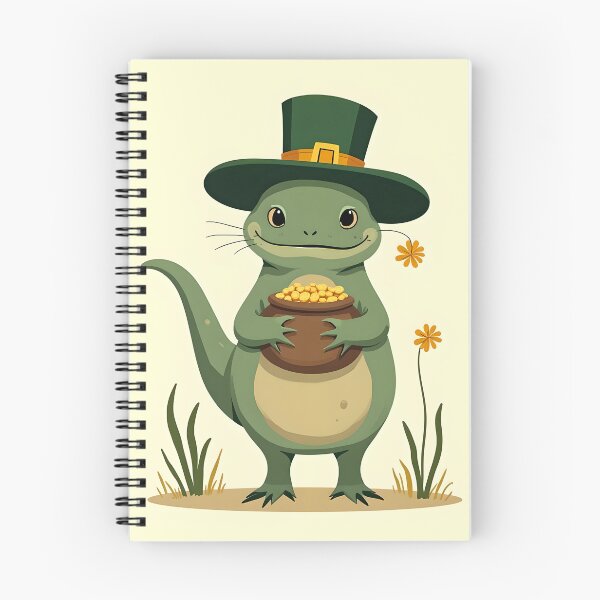 Item preview, Lucky Leprechaun Newt St. Paddy’s Day Art. designed and sold by AnimalAirtistry.