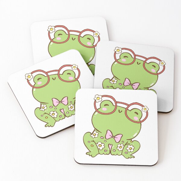 Item preview, Hipster Frog Nerd Glasses Sticker designed and sold by ELK20.