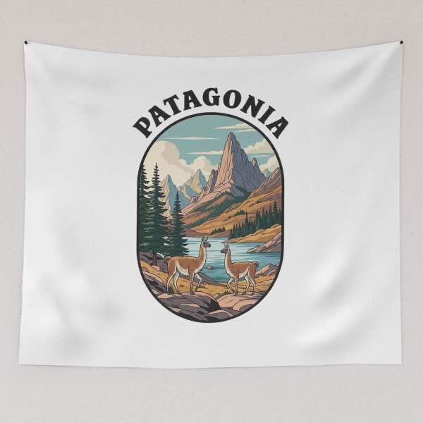 Item preview, Retro Vintage Patagonia Outdoor  designed and sold by ArtFromBeyond.