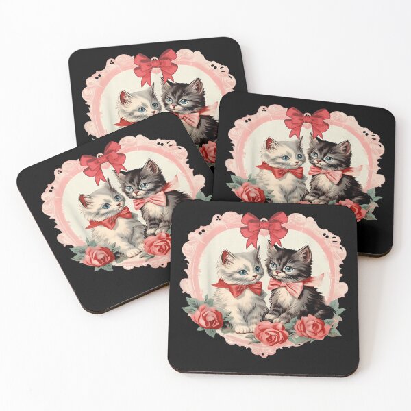 Item preview, Vintage Valentine Cat designed and sold by BASKF.