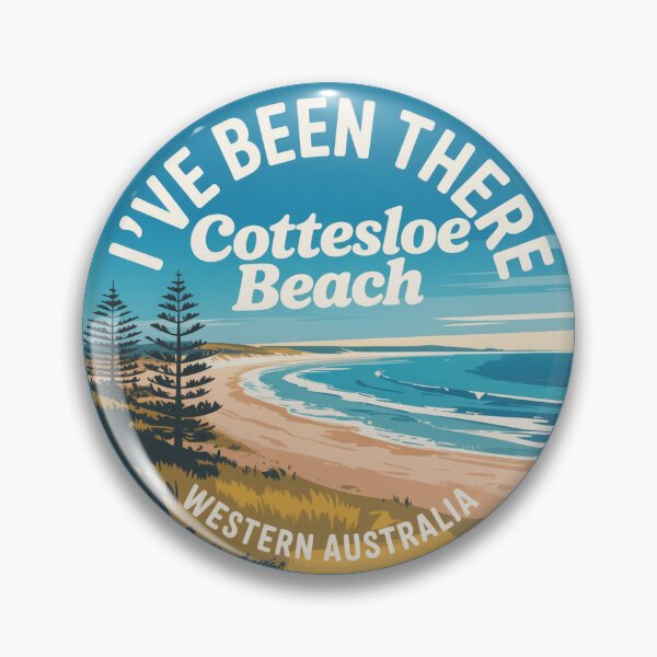 Item preview, I’ve Been There — Cottesloe Beach | Perth WA Travel Sticker designed and sold by Random Designs.