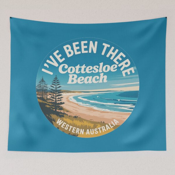 Item preview, I’ve Been There — Cottesloe Beach | Perth WA Travel Sticker designed and sold by Random Designs.