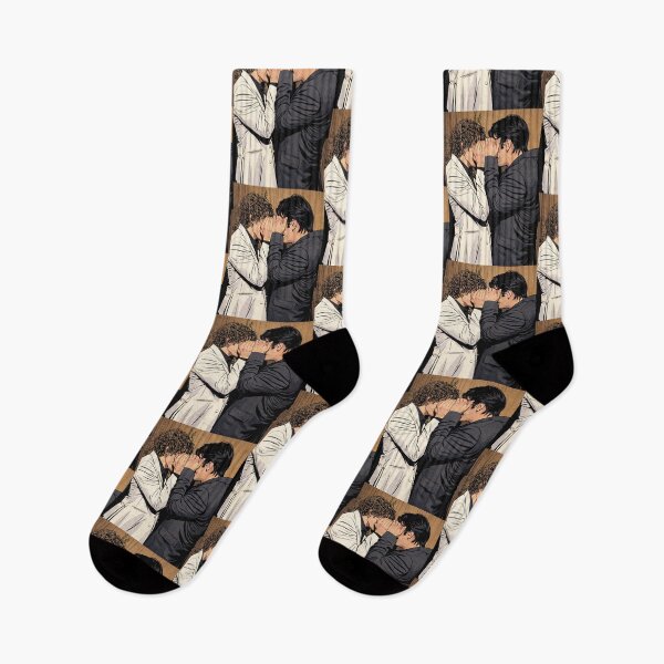Item preview, Hudson Williams and Connor Storrie at the Golden Globes (fan art) designed and sold by PopCultureAndStuff.