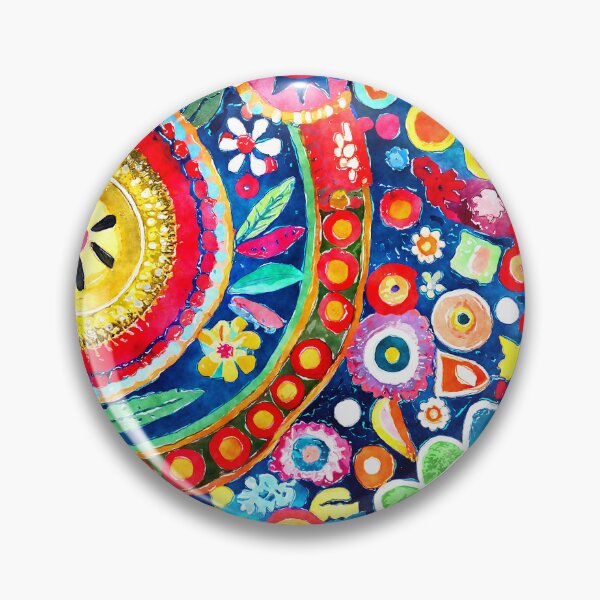 Item preview, Funky Retro 1960's Hippie Colorful Abstract Design Pattern  designed and sold by DEC02.