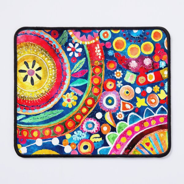 Item preview, Funky Retro 1960's Hippie Colorful Abstract Design Pattern  designed and sold by DEC02.