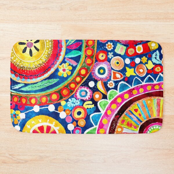 Item preview, Funky Retro 1960's Hippie Colorful Abstract Design Pattern  designed and sold by DEC02.