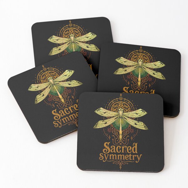 Item preview, Iridescent Dragonfly Mandala for Spiritual Expression designed and sold by digijob.