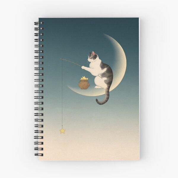 Item preview, Cat Fishing for Stars on Moon designed and sold by Broccoli  Cat Art.