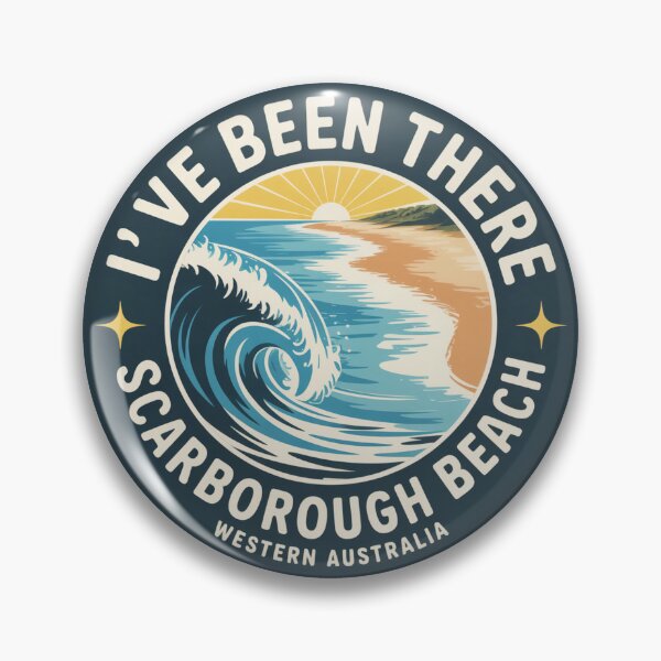 Item preview, I’ve Been There — Scarborough Beach | WA Surf Coast Sticker designed and sold by Random Designs.