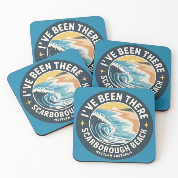 Item preview, I’ve Been There — Scarborough Beach | WA Surf Coast Sticker designed and sold by Random Designs.