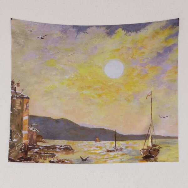 Item preview, O Sole Mio Fine Art Print designed and sold by Cokie Creations.