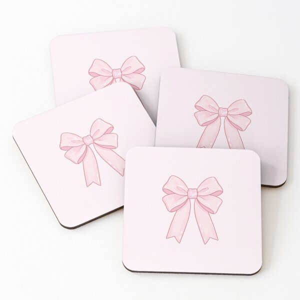 Item preview, Dainty Pink Coquette Bow with Glitter Sparkles designed and sold by HerTenderly.