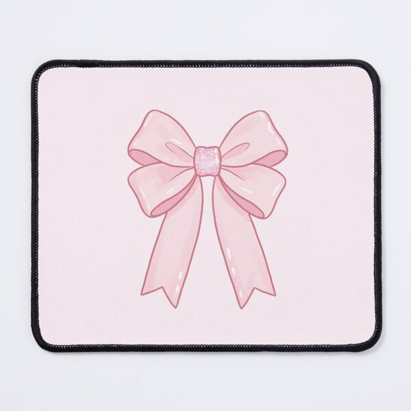 Item preview, Dainty Pink Coquette Bow with Glitter Sparkles designed and sold by HerTenderly.