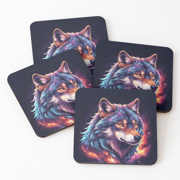 Item preview, Fantastic Wolf In A Cosmic Universe designed and sold by Danh Style.