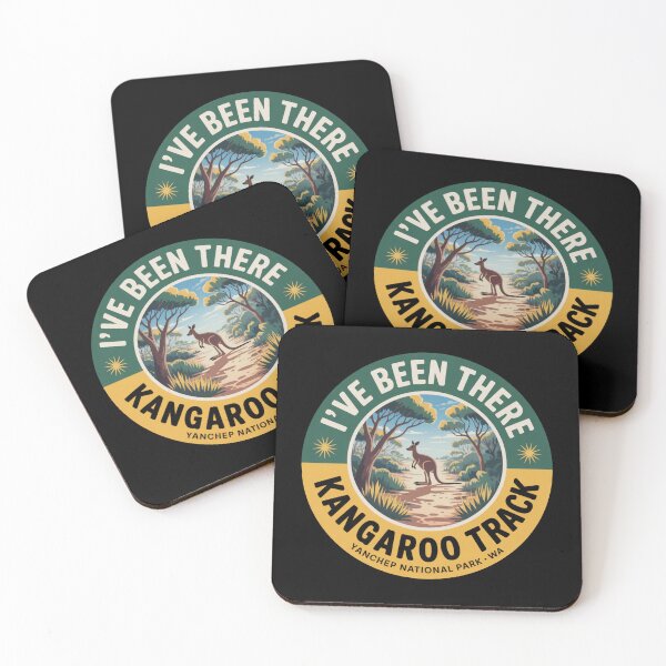 Item preview, I’ve Been There — Kangaroo Track | Yanchep National Park WA Sticker designed and sold by Random Designs.