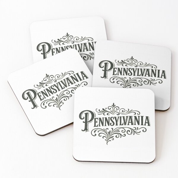 Item preview, Pennsylvania Flow Vintage Typography Art – Elegant State Gift for Art Lovers, Travel Souls & Creative Minds designed and sold by Williams Anderson.