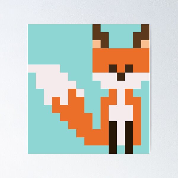 Item preview, Pixel Fox designed and sold by Dr. Aya.