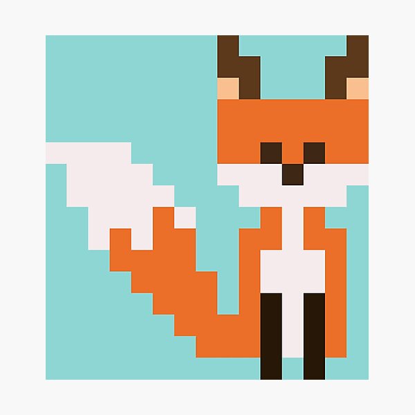 Item preview, Pixel Fox designed and sold by Dr. Aya.
