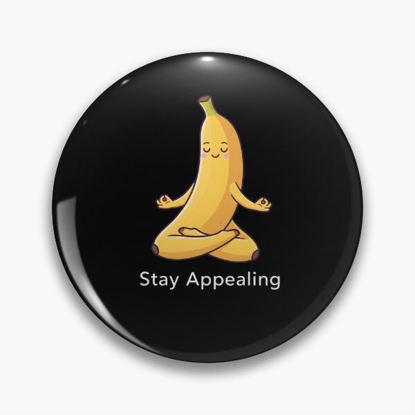 Item preview, Stay Appealing Yoga Banana - Zen Meditation Fruit Pun Design designed and sold by Axivra.