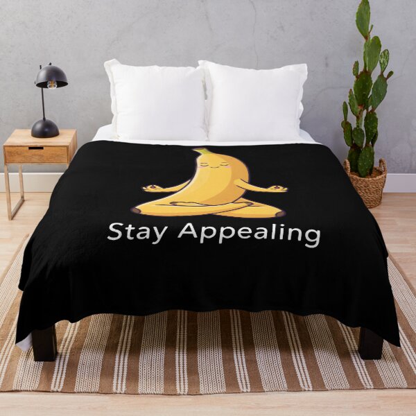 Item preview, Stay Appealing Yoga Banana - Zen Meditation Fruit Pun Design designed and sold by Axivra.