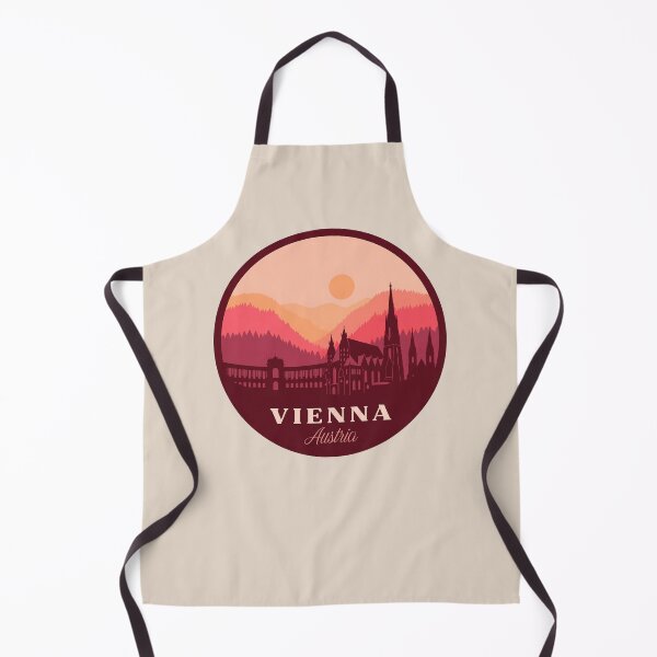 Item preview, Vienna Austria Travel Badge, Prater Ferris Wheel and Architecture Cityscape Souvenir designed and sold by InvestingRoad.