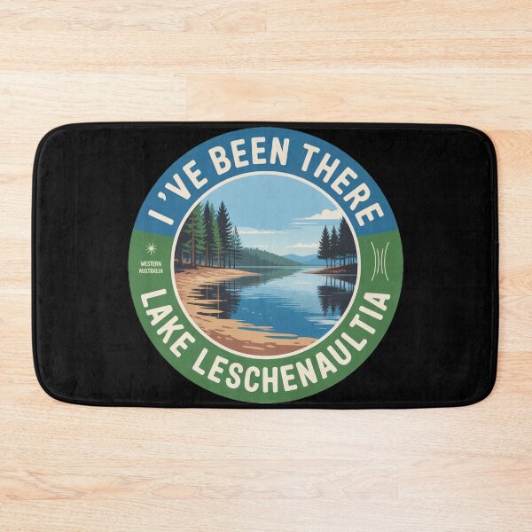 Item preview, I’ve Been There — Lake Leschenaultia | WA Outdoor Travel Sticker designed and sold by Random Designs.