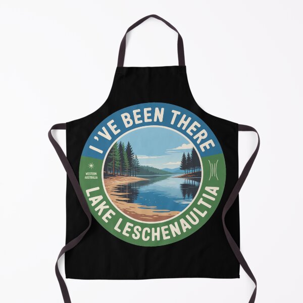 Item preview, I’ve Been There — Lake Leschenaultia | WA Outdoor Travel Sticker designed and sold by Random Designs.
