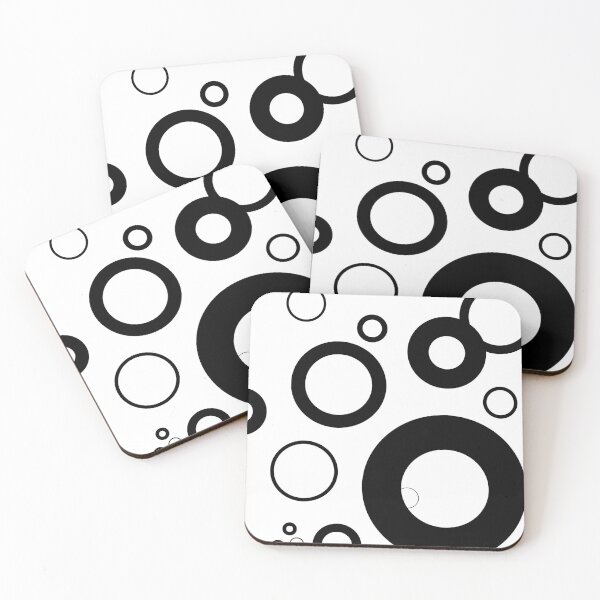 Item preview, Circle pattern | black circles designed and sold by dfly-creations.