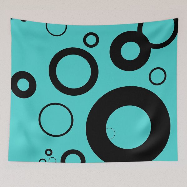 Item preview, Circle pattern | black circles designed and sold by dfly-creations.