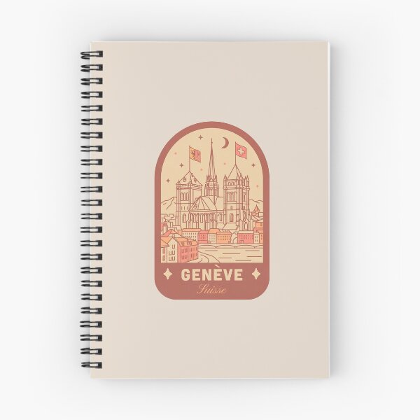 Item preview, Geneve Suisse Vintage Travel Badge, Retro Geneva Switzerland Landmark Emblem designed and sold by InvestingRoad.