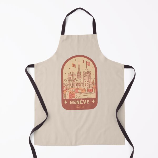 Item preview, Geneve Suisse Vintage Travel Badge, Retro Geneva Switzerland Landmark Emblem designed and sold by InvestingRoad.