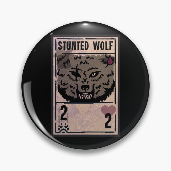 Item preview, Stunted Wolf Inscryption designed and sold by Gautamaa.