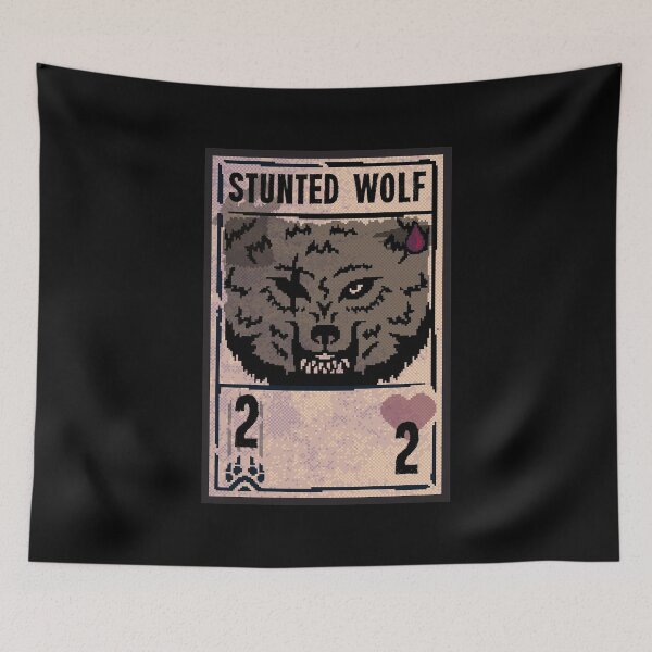 Item preview, Stunted Wolf Inscryption designed and sold by Gautamaa.